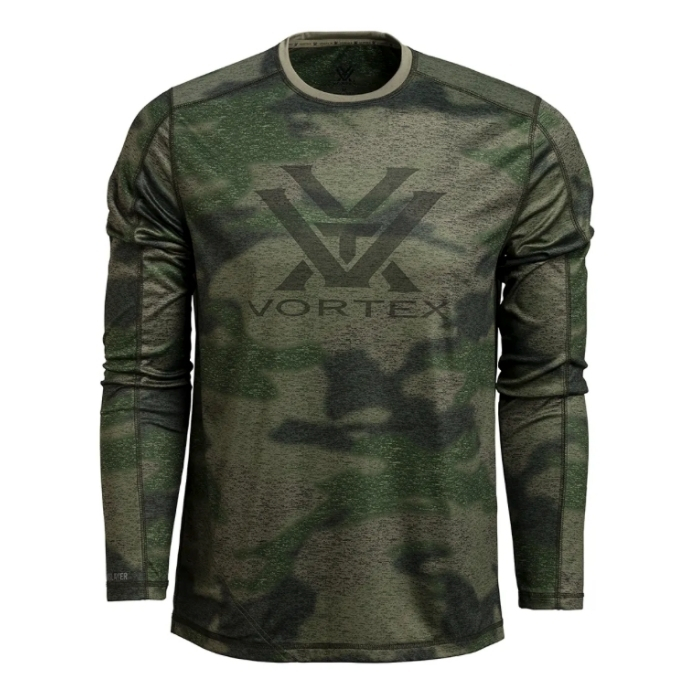 Sun Slayer LS Shirt - Forest Camo - Hero